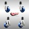 Service Caster 3 Inch 316SS Solid Poly Swivel 1-3/4 Inch Expanding Stem Caster Brake SCC, 2PK SCC-SS316EX20S314-SPUS-2-TLB-2-134 - alternate 4